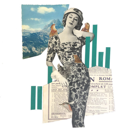 femme aux oiseaux